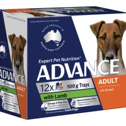 Sale Advance - Wet ADVANCE - Adult All Breed with Lamb Dog Wet Food (100g x 12pk)