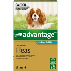 Best Advantage - Flea Treatment for Dogs 4-10kg (6pk)