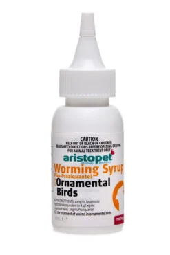 Hot Aristopet - Worming Syrup Plus Praziquantel for Birds (50ml)