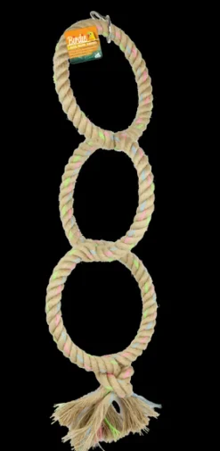 Hot Pet Pacific Misc. Birdie - Jute Triple Ring (16cm)