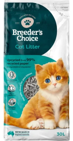 New Fibre Cycle Breeders Choice - Cat Litter