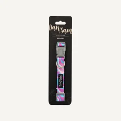 Sale Dan and Sam Dan & Sam - Dog Collar (Disco Party) - Medium