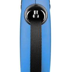 Sale Natures Best Flexi - New Classic Retractable Tape Lead for Medium Dog Blue (5m)