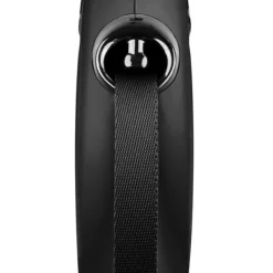 Hot Natures Best Flexi - New Classic Retractable Tape Lead for X-Small Dog Black (3m)