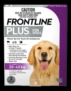 Best Boehringer Ingelheim Frontline Plus - Dog 20-40kg (3pk)