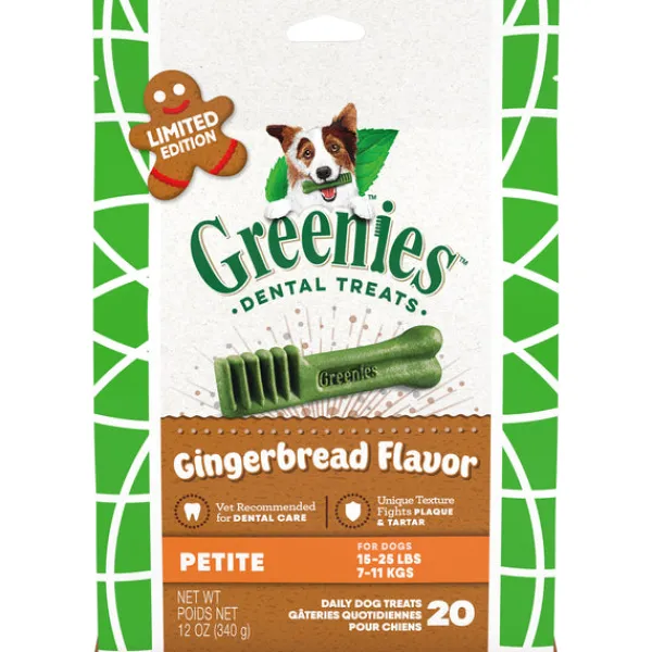 Fashion Greenies - Gingerbread Petite Dog Treat (340g)