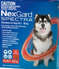 Outlet Boehringer Ingelheim NexGard Spectra - Chewables for Dogs (30.1-60kg) (6pk)