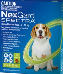 Best Boehringer Ingelheim NexGard Spectra - Chewables for Dogs (7.6-15kg) (3pk)