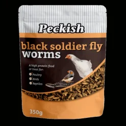 Online Peckish - Black Soldier Fly Worms (350g)