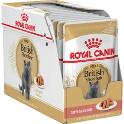 Hot Royal Canin - Wet Royal Canin - British Shorthair Breed Gravy Adult Cat Wet Food (85g x 12pk)