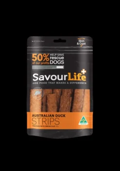 Discount SavourLife - Treats SavourLife - Australian Duck Strips (150g)
