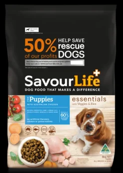 Clearance SavourLife - Foods SavourLife - Essentials Chicken Puppy Dry Food (3kg)