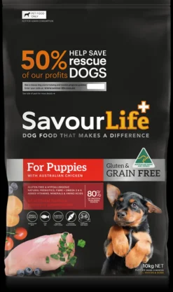 Outlet SavourLife - Foods SavourLife - Grain Free Chicken Puppy Dry Food (10kg)