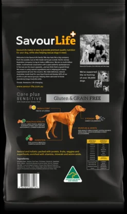 Outlet SavourLife - Foods SavourLife - Grain Free Ocean Fish CarePlus Sensitive Dog Dry Food (10kg)