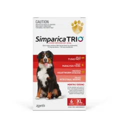 Best Zoetis Simparica Trio - Chews for Dogs 40.1-60kg (6pk)