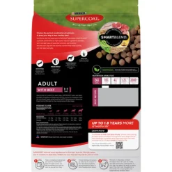 Discount Supercoat - Adult with Beef Dog Dry Food (2.8kg)
