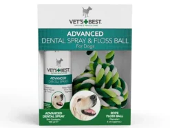 Online Natures Best Vets Best - Advanced Dental Spray & Floss Ball Kit
