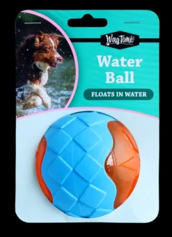 Sale WagTime - Water Ball Chew Toy