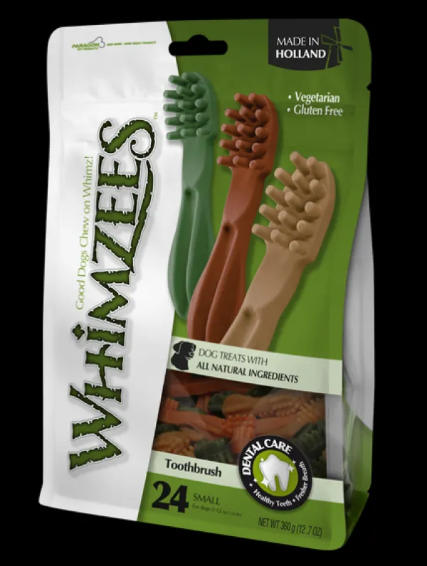 Online Whimzees - Toothbrush Star Dog Treat (24pk)