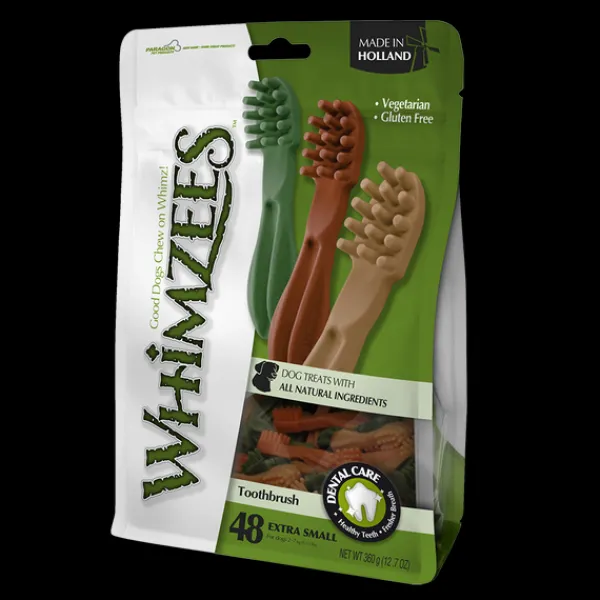 Hot Whimzees - Toothbrush Star Dog Treat (48pk)