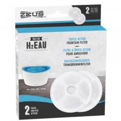 Outlet Pet Pacific Misc. Zeus - H2Eau Dog Drinking Fountain Triple Action Cartridge (2pk)
